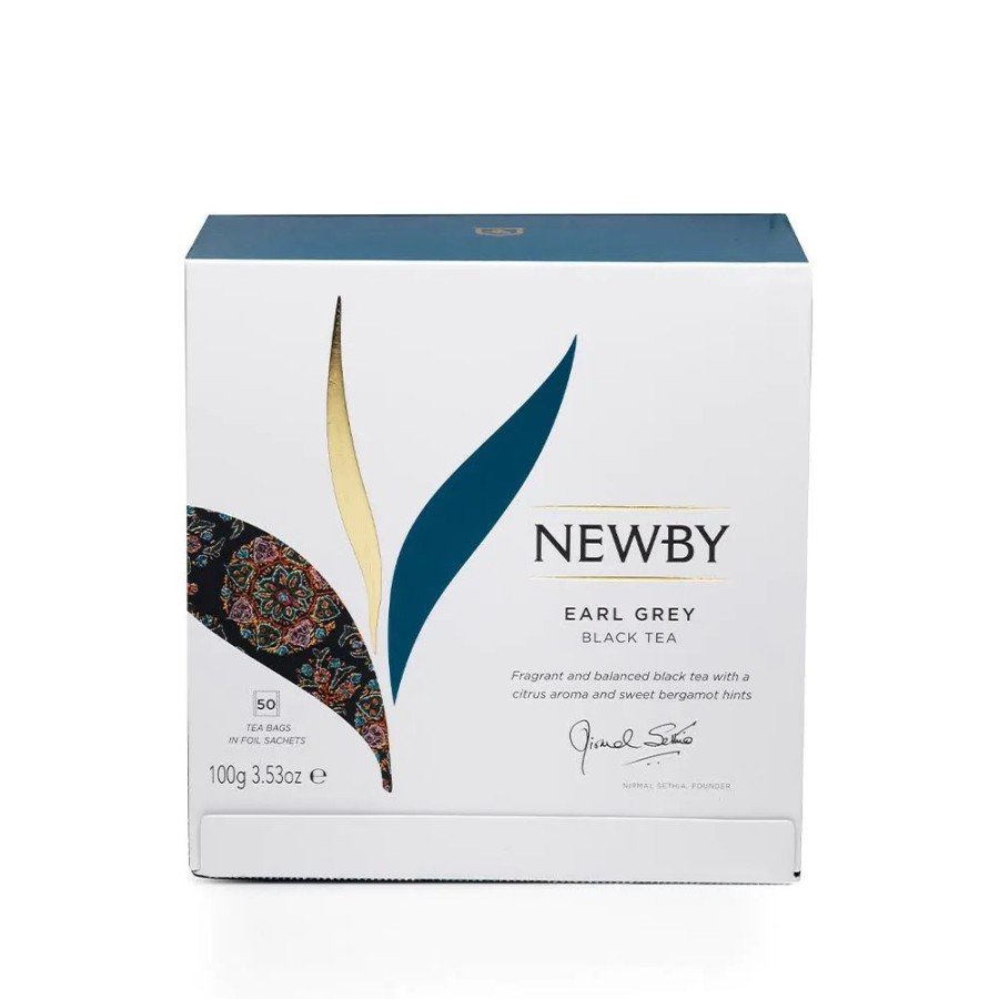 Our Tea NewBy Flavoured Black Tea | Earl Grey - 50 Tea Bags