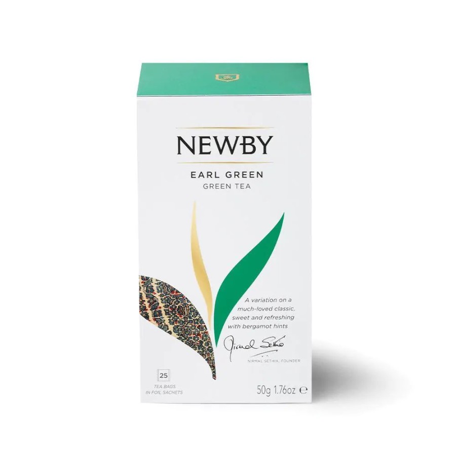 Our Tea NewBy Flavoured Green Tea | Earl Green - 25 Tea Bags