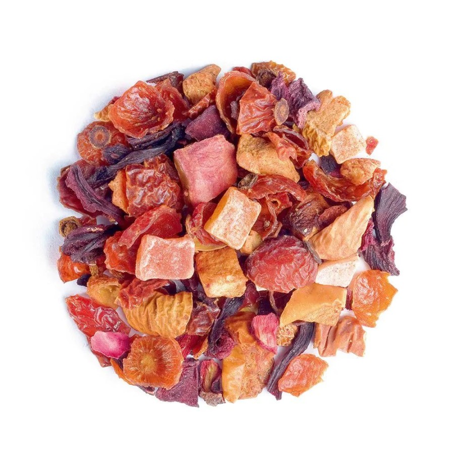 Our Tea NewBy Fruit & Herbal Tisane | Mango & Strawberry Loose Leaf Tea Pouch - 250G