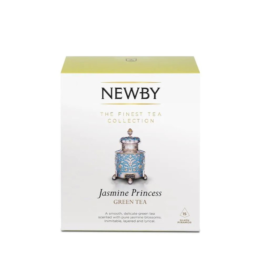 Our Tea NewBy Flavoured Green Tea | Jasmine Princess Silken Pyramids