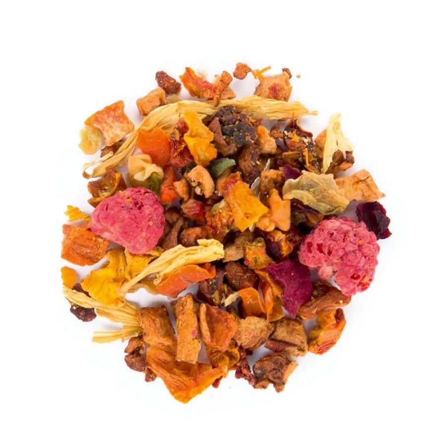 Our Tea NewBy Caffeine Free | Peach & Raspberry Loose Leaf Tea Pouch - 250G