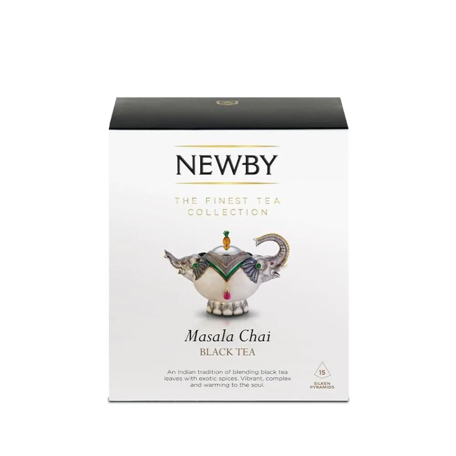 Our Tea NewBy Flavoured Black Tea | Masala Chai Silken Pyramids