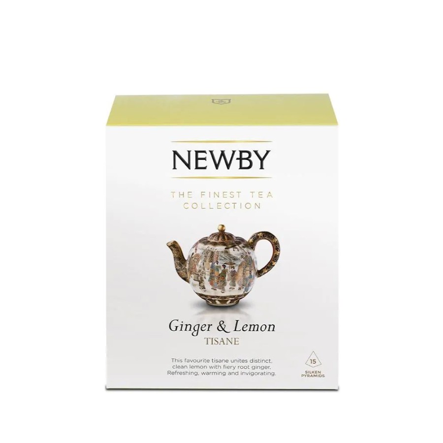 Our Tea NewBy Silken Pyramids Tea | Ginger & Lemon Silken Pyramids