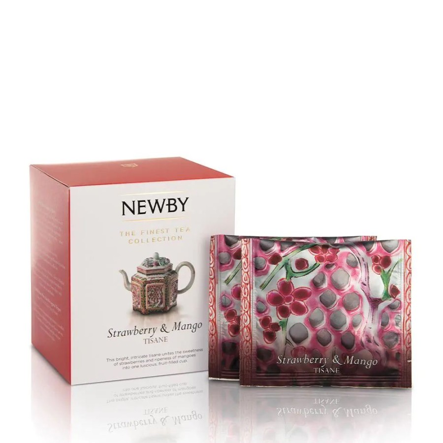 Our Tea NewBy Caffeine Free | Strawberry & Mango Silken Pyramids