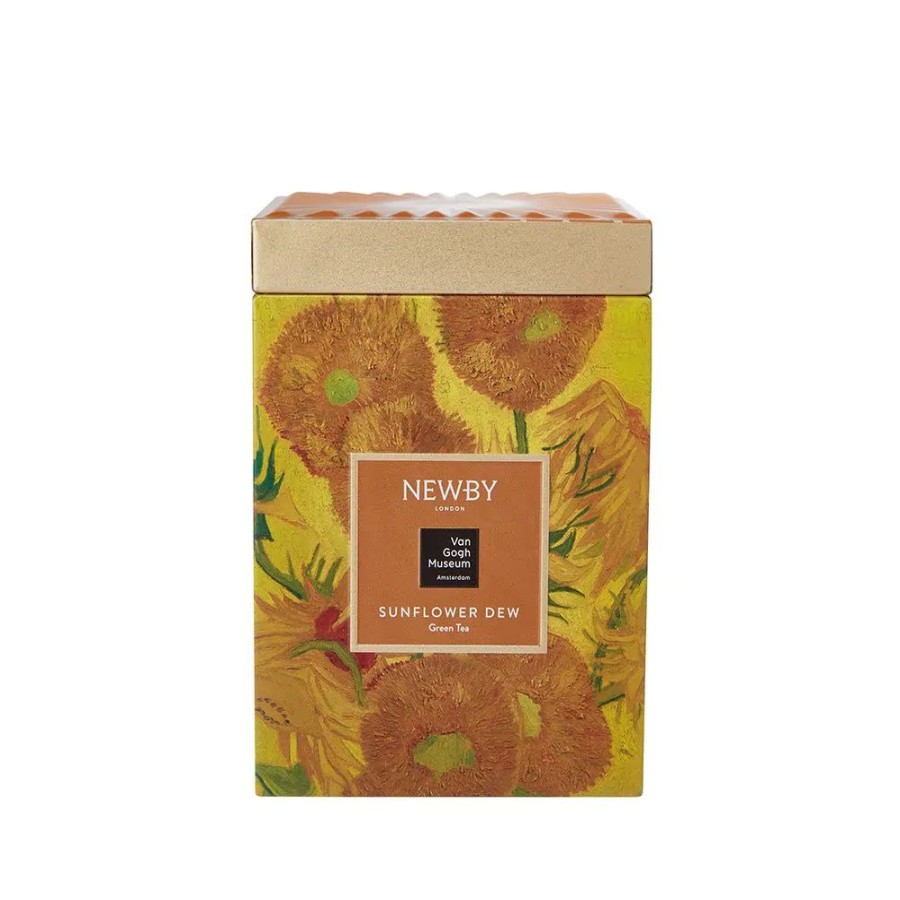 Our Tea NewBy Flavoured Green Tea | Sunflower Dew Van Gogh Caddy