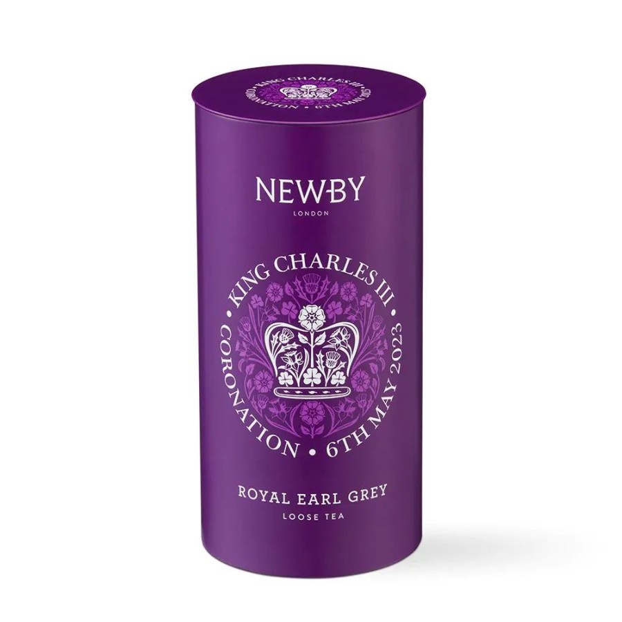 Tea Gifts NewBy | Royal Earl Grey | Coronation Tea, 75G Loose Tea