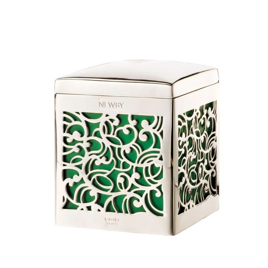 Tea Gifts NewBy | Silver-Plated Tea Caddy - Amphelos