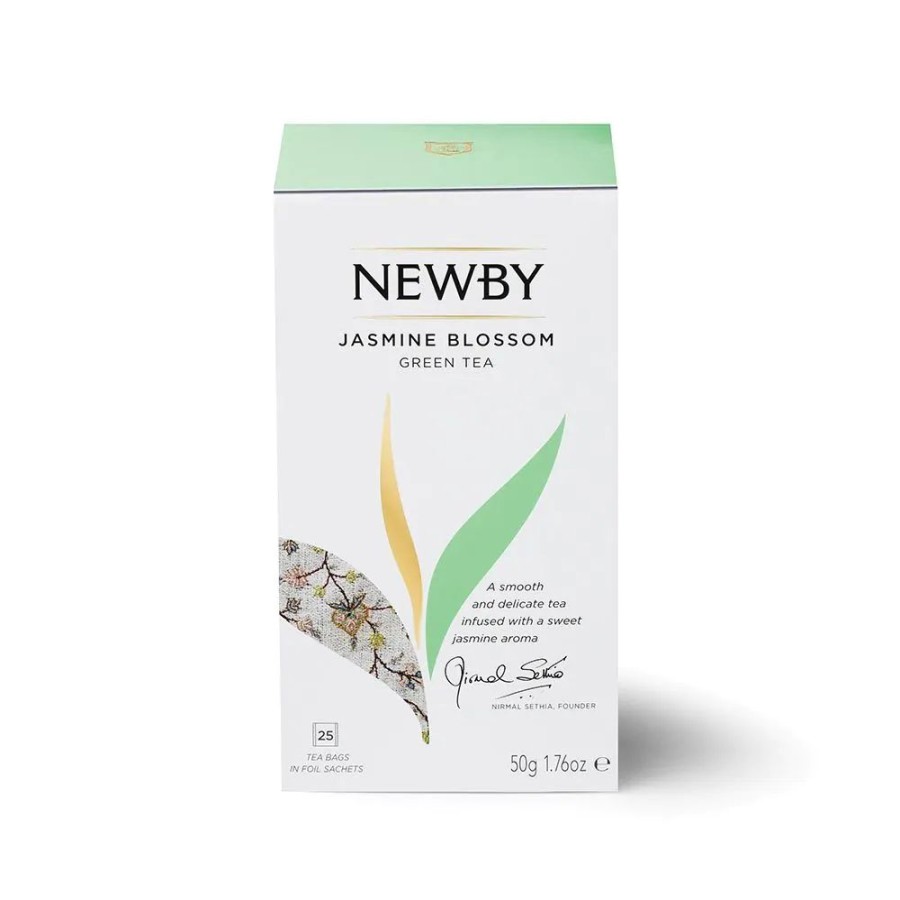 Our Tea NewBy Flavoured Green Tea | Jasmine Blossom - 25 Tea Bags