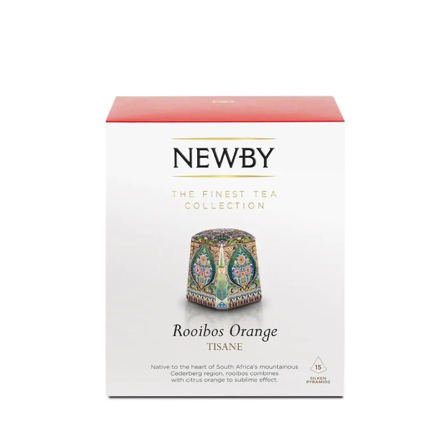 Our Tea NewBy Silken Pyramids Tea | Rooibos Orange Silken Pyramids