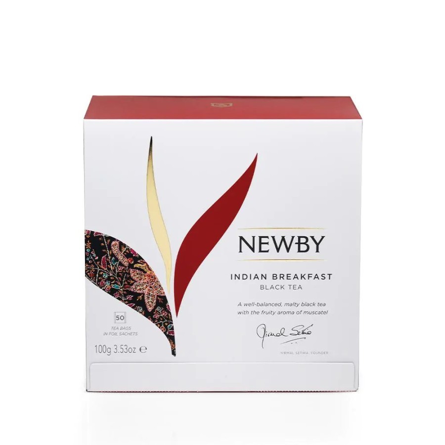 Our Tea NewBy Classic Teabags | Indian Breakfast - 50 Tea Bags