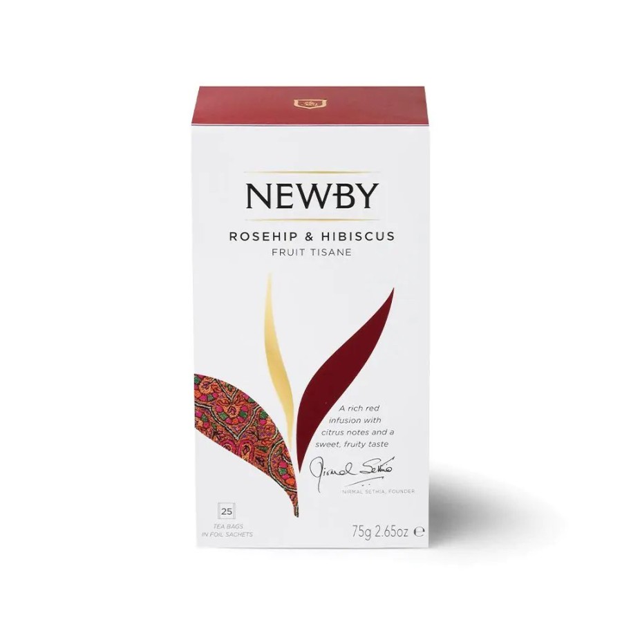 Our Tea NewBy Fruit & Herbal Tisane | Rosehip & Hibiscus - 25 Tea Bags