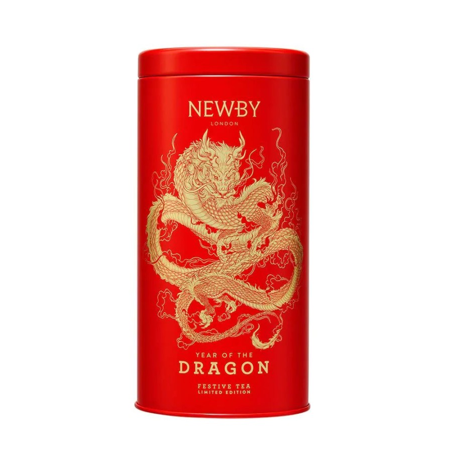 Our Tea NewBy Flavoured Black Tea | Year Of The Dragon Tea Caddy - 125G