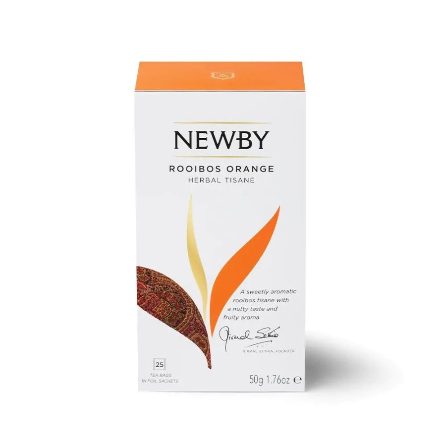 Our Tea NewBy Fruit & Herbal Tisane | Rooibos Orange - 25 Tea Bags