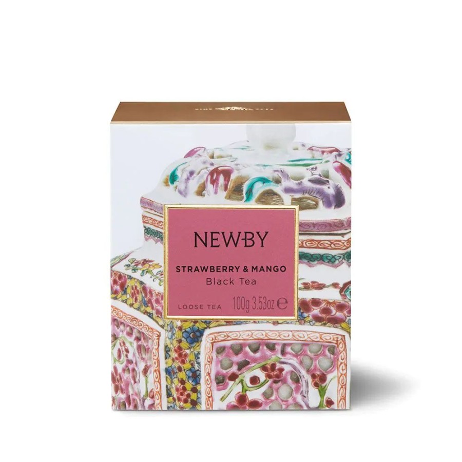 Our Tea NewBy Flavoured Black Tea | Strawberry & Mango Heritage Loose Leaf