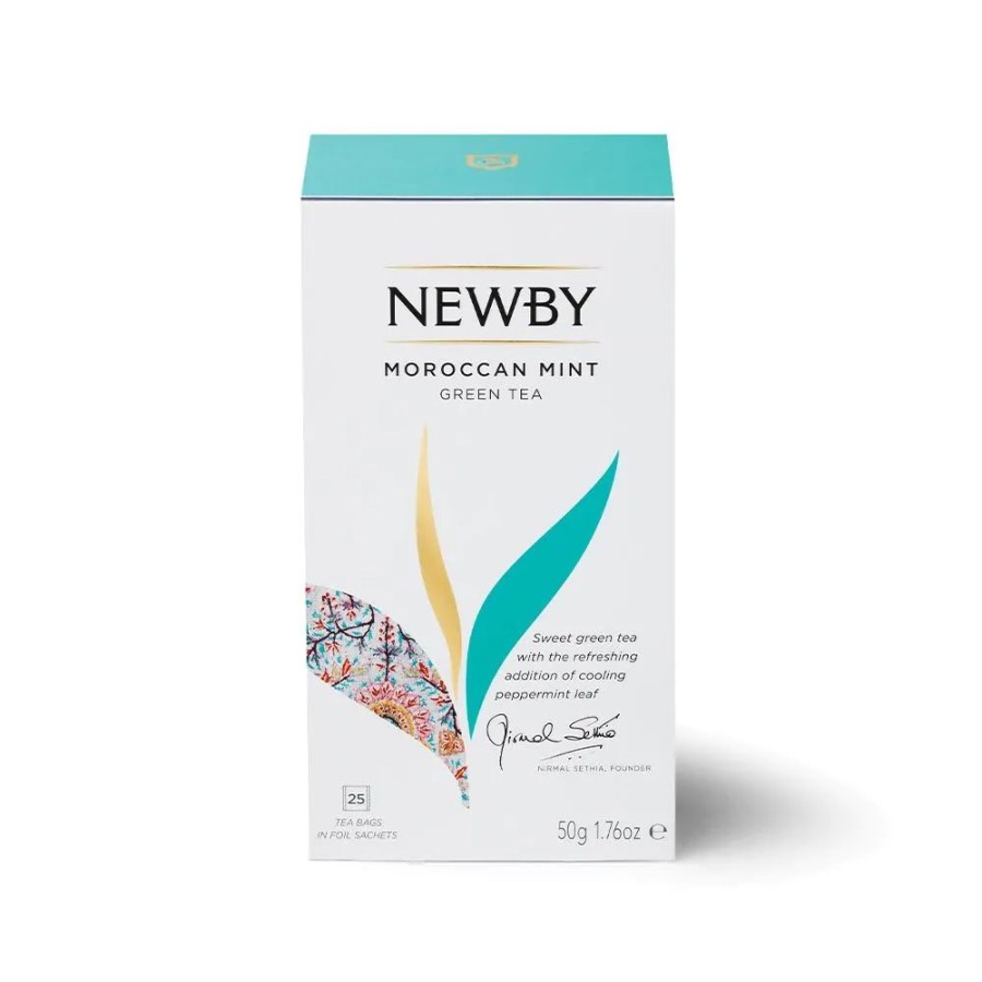 Our Tea NewBy Flavoured Green Tea | Moroccan Mint - 25 Tea Bags