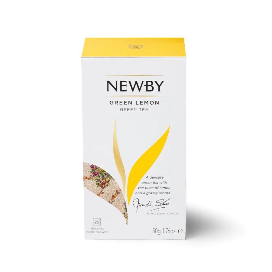 Our Tea NewBy Classic Teabags | Green Lemon - 25 Tea Bags