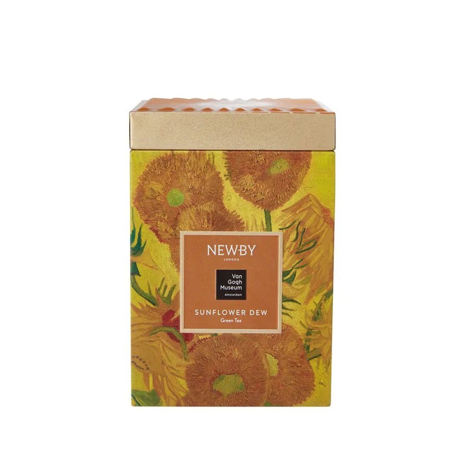 Tea Gifts NewBy | Sunflower Dew Van Gogh Caddy