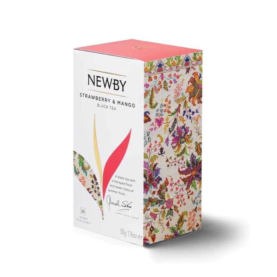 Our Tea NewBy Classic Teabags | Strawberry & Mango - 25 Tea Bags